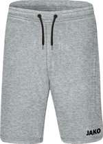 Jako Base Joggingshort Lichtgrijs Gemeleerd Maat 4XL