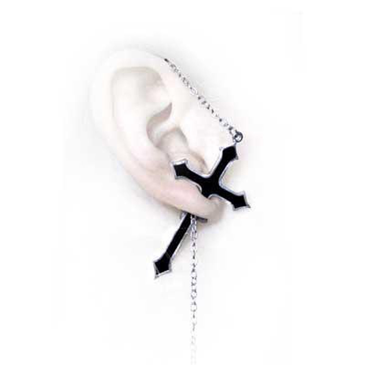 Alchemy - IMPALARE CROSS Nep stretcher - Zilverkleurig/Zwart