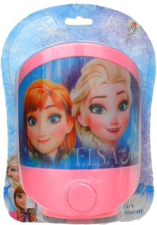 Disney Nachtlamp Frozen Led Meisjes 13,5 X 15 Cm Roze/blauw | bol.com