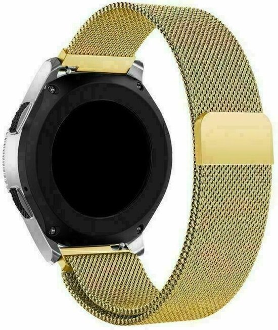 Samsung Galaxy Watch Milanese band goud 45mm / 46mm