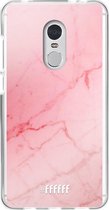 Xiaomi Redmi 5 Hoesje Transparant TPU Case - Coral Marble #ffffff