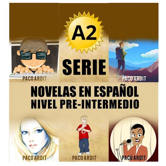 Spanish Novels Bundles 2 -  A2 - Serie Novelas en Español Nivel Pre-Intermedio