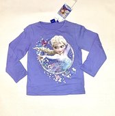 Disney Frozen Longsleeve - Elsa - blauw - maat 98/104 (4 jaar)