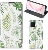 Smartphone Hoesje Geschikt voor Samsung Galaxy Note 10 Lite Wallet Book Case Bladeren