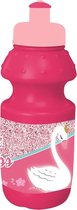 Must Drinkfles Zwaan Meisjes 350 Ml Roze