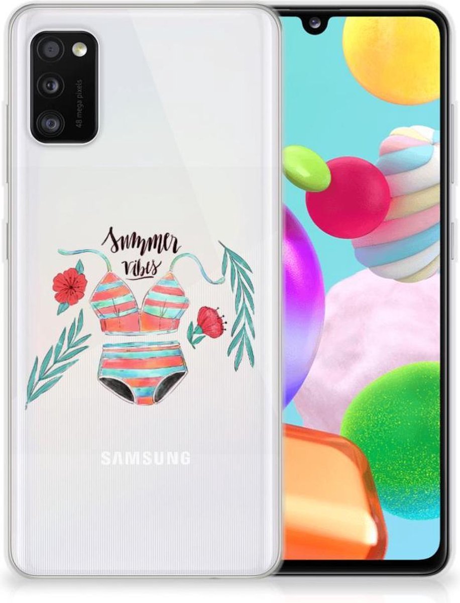 Samsung Galaxy A41 Telefoonhoesje met Naam Boho Summer