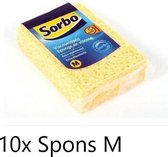 Sorbo Viscosespons - Medium - Multipak 10 stuks