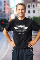 Leuke Grappige Verjaardag T-Shirt 50 Jaar | This is how an awesome 50 year old look like | Vaderdag cadeau | Cadeau voor Hem | Verjaardag Shirt | Humor | Maat XL