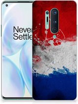 Telefoon Hoesje OnePlus 8 Pro Mobiel Case Nederlandse Vlag