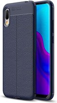 Huawei Y6 (2019) TPU Hoesje - Blauw - Soft Design TPU Case Huawei Y6 (2019)