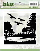 Cut and Embossing folder - Jeanine's Art - Landscapes