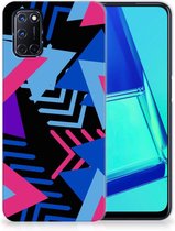 TPU Silicone Bumper pour OPPP A52 | A72 Coque Triangle Funky