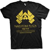 Die Hard Heren Tshirt -2XL- Nakatomi Plaza Zwart