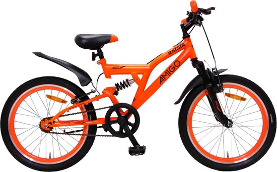 Amigo Racer - Mountainbike 20 inch - Voor jongens en meisjes - Oranje |  bol.com