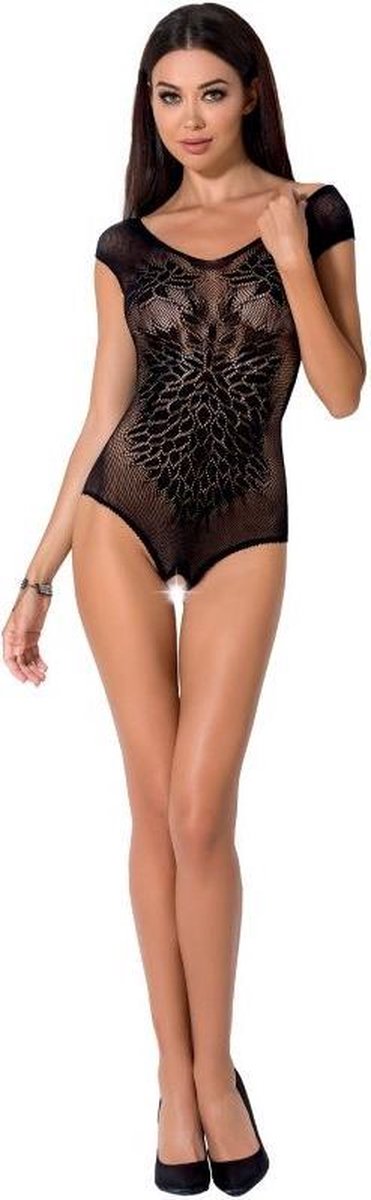 PASSION WOMAN BODYSTOCKINGS | Passion Woman Bs064 Bodystocking - Black One Size