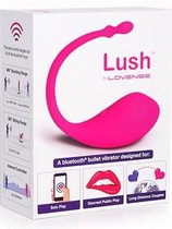Lovense Lush 2.0 - Draagbare Vibrator - Vibrerend Ei - Roze