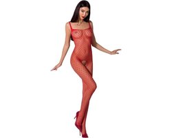 PASSION WOMAN BODYSTOCKINGS | Passion Woman Bs071 Bodystocking - Red One Size