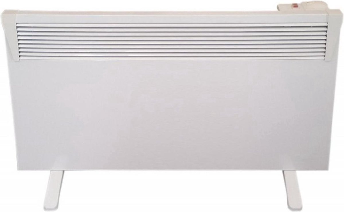 Handzame Electrische verwarming convector 3000 Watt met thermostaat en voetsteunen