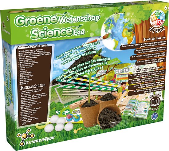 Science4You Groene Wetenschap - Experimenteerset - Science 4 You