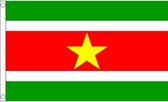 Vlag Suriname 90x150cm