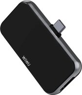 WIWU - USB C Hub HDMI T5 Pro - 4 in 1 - Alpha - Zwart