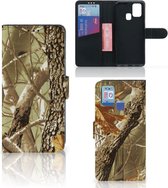 Beschermhoesje Geschikt voor Samsung Galaxy M31 Wallet Book Case Wildernis