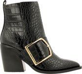 Suptertrash Abby Mid Bck Crc Ankle Boot/Bootie Women Black 37