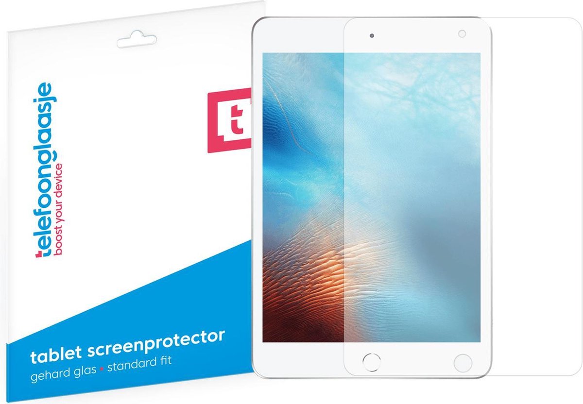 iPad Mini 4 screenprotector gehard glas Case Friendly