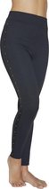 Legging Fantasie push up | zwart blauw | L