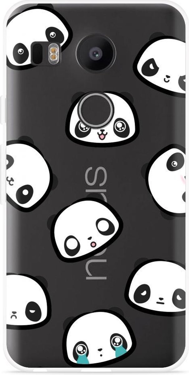 LG 5X Hoesje Panda Emotions | bol.com