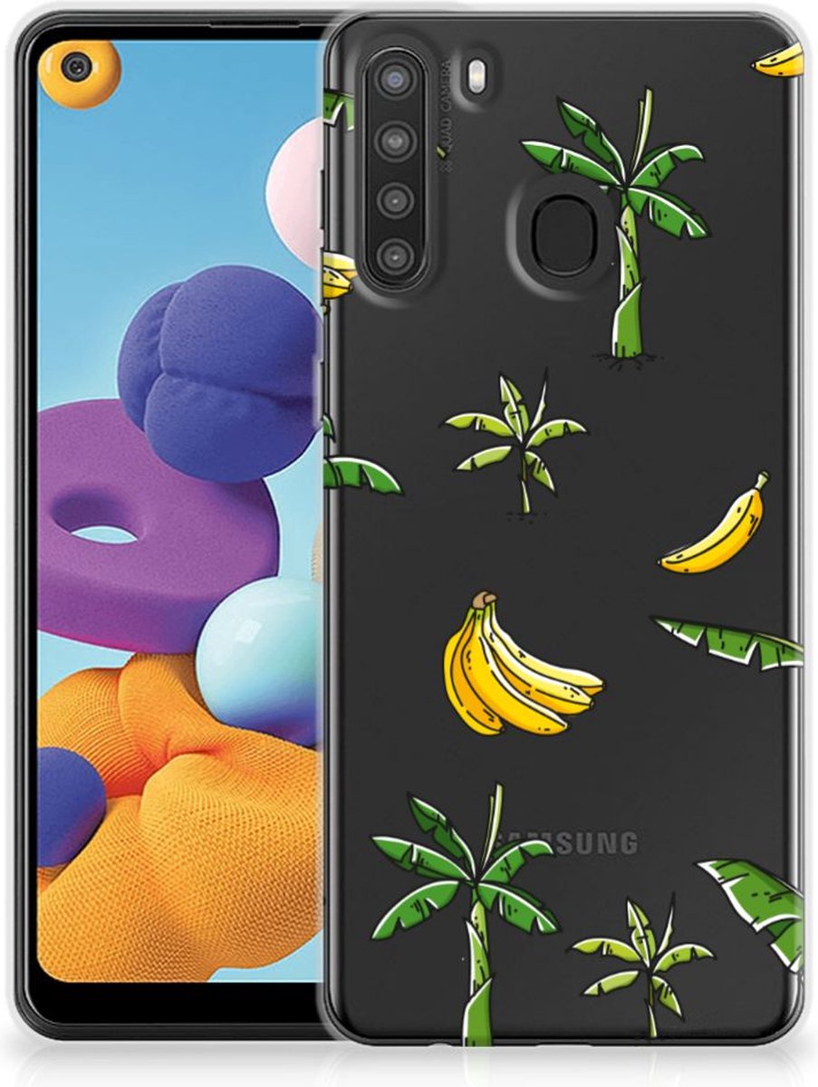 Samsung Galaxy A21 TPU Case Banana Tree
