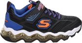 Skechers Skech-Air Waves Jongens Sneakers - Black/Blue/Orange - Maat 32