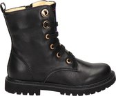 Shoesme meisjes veterboot - Zwart - Maat 28