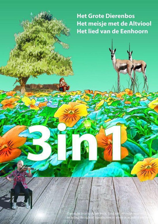 Het grote Dierenbos; Het Meisje met de Altviool; het lied va ... - cover