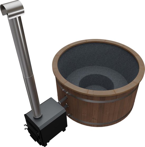 Welltub Hottub - Exclusive - 45 kW - Houten rand - Welltub - €3.995,00