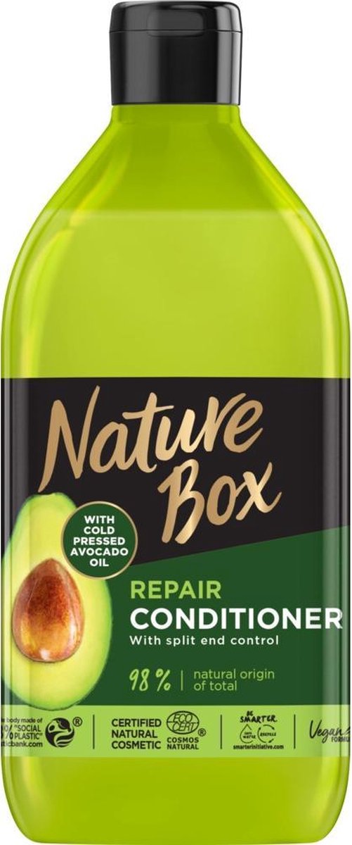 Nature Box - Natural Hair Balm Avocado Oil (Conditioner) 385 ml - 385ml