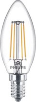 Philips LED lamp E14 Kaarslamp Monochroom Lichtbron - Warm wit - 4,3W = 40W - Ø 3,5 cm - 1 stuk