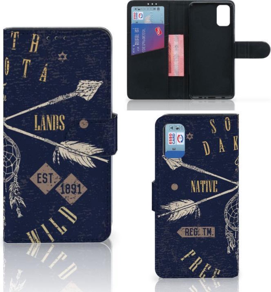 Samsung Galaxy A41 Flip Cover South Dakota