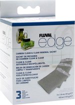 Fluval edge koolstoffilter, 3st.