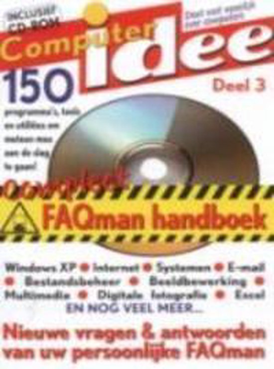 Cover van het boek 'Compleet FAQman handboek / 3 + CD-ROM'