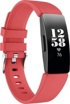 iMoshion Siliconen Smartwatch Bandje voor de Fitbit Inspire - Rood