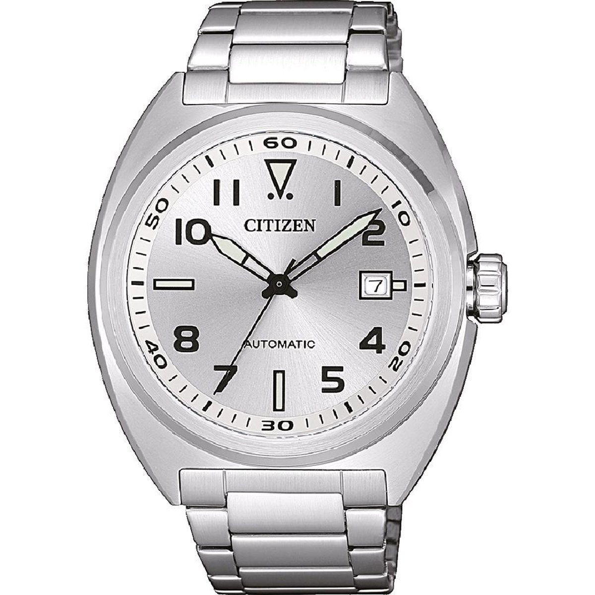 Citizen NJ0100-89A Horloge - Staal - Zilverkleurig - Ø 44 mm