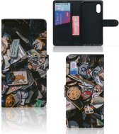 Cover Geschikt voor Samsung Xcover Pro Hoesje Personaliseren Badges