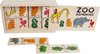 BIG Tree Houten Domino - Kinderspeelgoed Houten Speelgoed - Educatief Speelgoed - Dominospel 28 Stuks - Met Dieren en Cijfers