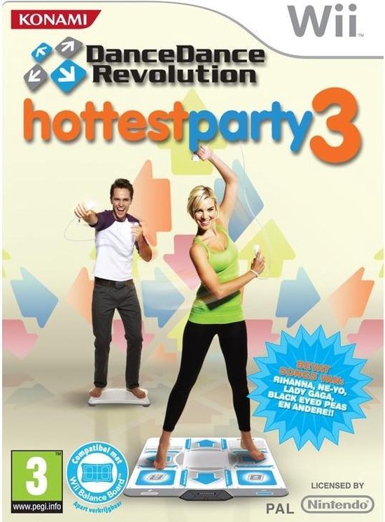 Dance Dance Revolution Hottest Party 3 incl. Dansmat