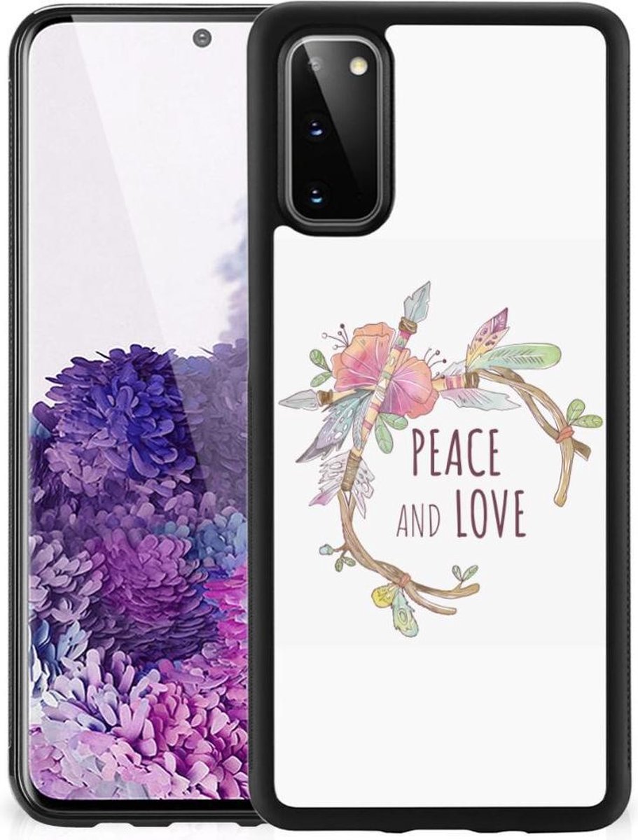Samsung Galaxy S20 Bumper Hoesje Boho Text