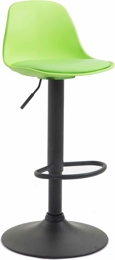 CLP Fox Stapelbare Barkruk Transparant - Kunststof Met Voetsteun - Modern Design Voor Binnen En Buiten