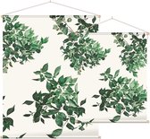 Bladpatroon 6 - Foto op Textielposter - 120 x 160 cm