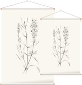 Geen Titel 14 Schets - Foto op Textielposter - 60 x 90 cm