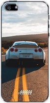 iPhone SE (2016) Hoesje Transparant TPU Case - Silver Sports Car #ffffff